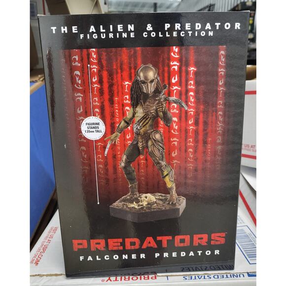 2017 Eaglemoss Alien & Predator Falconer Predator Figure New In Box AVP 1/16 #22 - Picture 1 of 6
